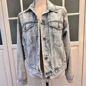 BDG Urban Outfitters acid wash oversized jean jacket - Size XS